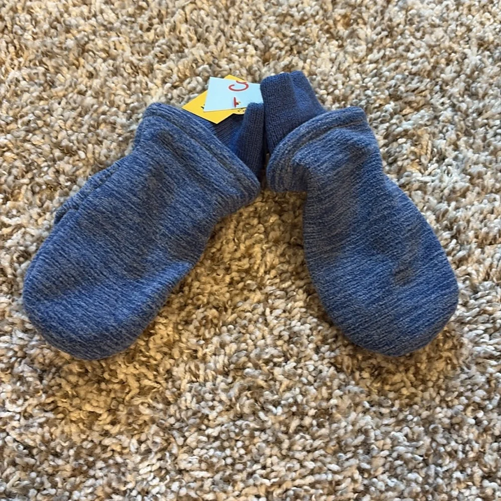 Toddler Mittens Blue